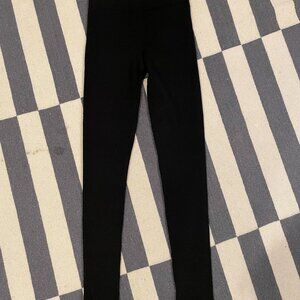 NWT Zara Kids ribbed knit Leggings - black, size 13/14